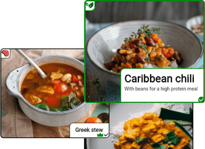 Recipes to avoid monotony